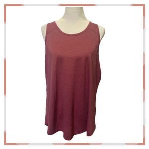 Athletic Works Size Large Antique Rose Textured Tank
